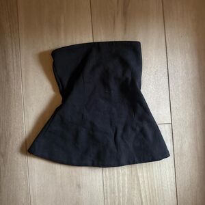 Zara Black Crop Top